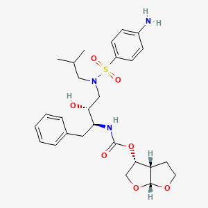 Chemical structure of Darunavir