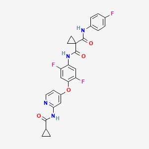 Chemical structure of Altiratinib