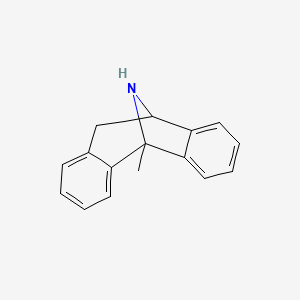 Chemical structure of (+)-MK 801