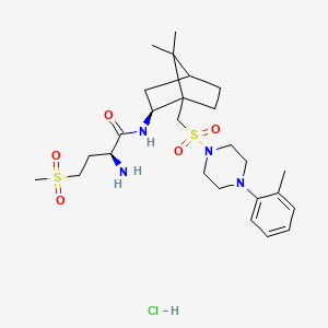 Chemical structure of L-368,899 hydrochloride