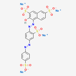 Chemical structure of Ponceau S