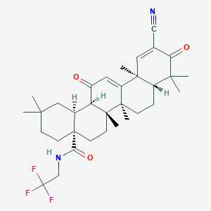 Chemical structure of CDDO-TFEA