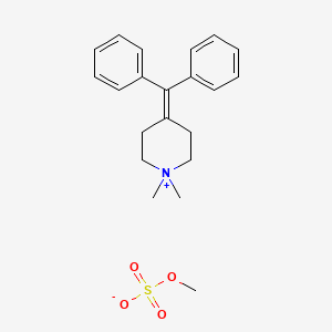 Chemical structure of Diphemanil Methylsulfate