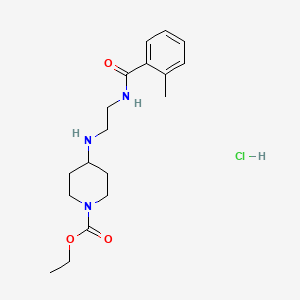 Chemical structure of VU 0357017 hydrochloride