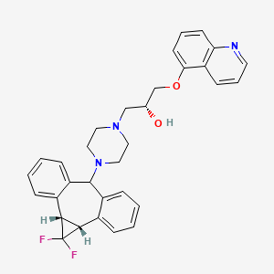 Chemical structure of Zosuquidar