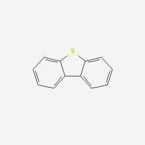 Chemical structure of Dibenzothiophene