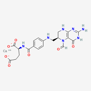 Chemical structure of Levoleucovorin Calcium