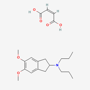 Chemical structure of U 99194 maleate