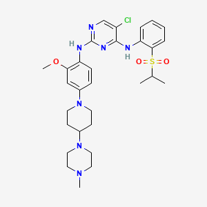 Chemical structure of TAE684 (NVP-TAE684)