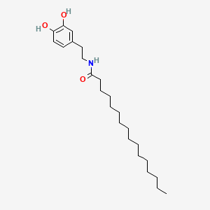 Chemical structure of PALDA