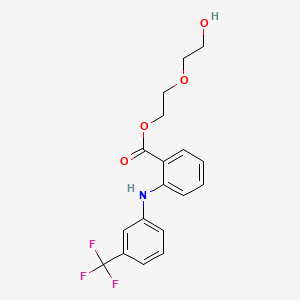 Chemical structure of Etofenamate