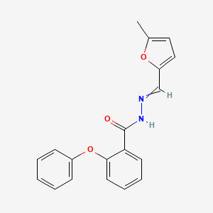 Chemical structure of PNU 74654
