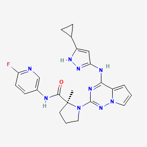 Chemical structure of BMS-754807