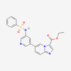 Chemical structure of HS-173