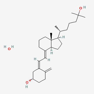 Chemical structure of Calcifediol monohydrate