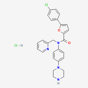 Chemical structure of MK2 Inhibitor IV