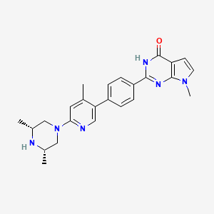 Chemical structure of AZ6102