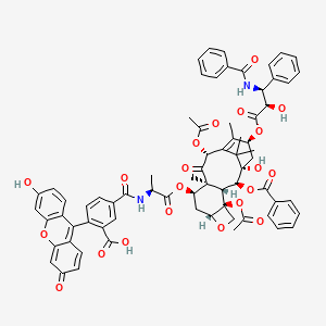 Chemical structure of Flutax 1