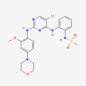 Chemical structure of CZC 54252 hydrochloride