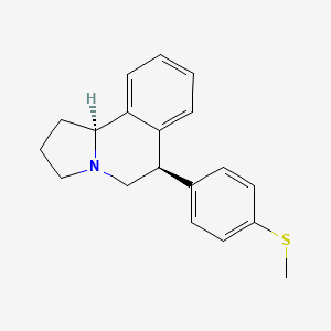 Chemical structure of (±)-McN 5652