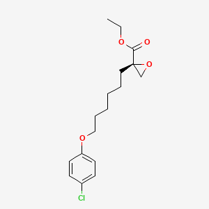 Chemical structure of Etomoxir