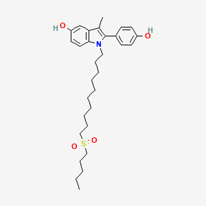 Chemical structure of ZK 164015