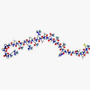 Chemical structure of Orexin B (mouse)