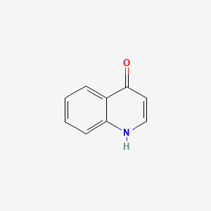 Chemical structure of 4-quinolinol