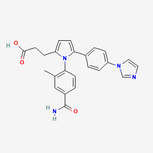 Chemical structure of N6022