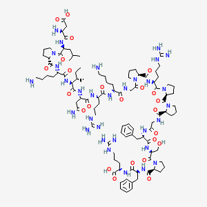 Chemical structure of Bombinakinin M
