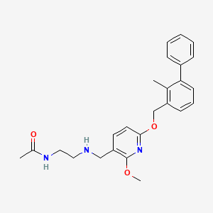 Chemical structure of BMS-202