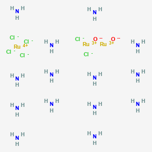 Chemical structure of Ruthenium Red