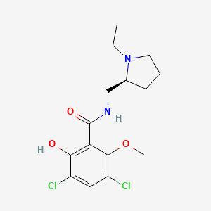 Chemical structure of Raclopride