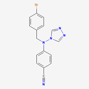 Chemical structure of YM 511