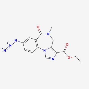 Chemical structure of Ro 15-4513