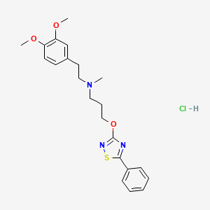 Chemical structure of KC 12291 hydrochloride