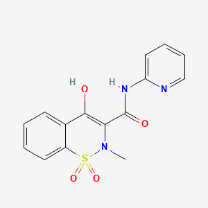 Chemical structure of Piroxicam