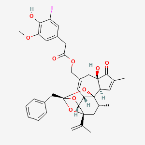Chemical structure of Iodoresiniferatoxin