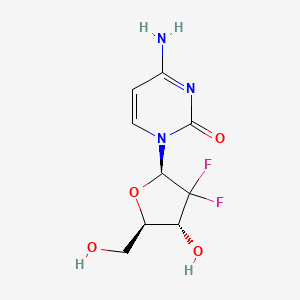 Chemical structure of Gemcitabine