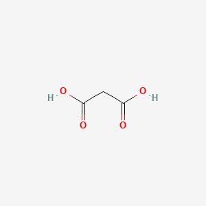 Chemical structure of Malonic acid