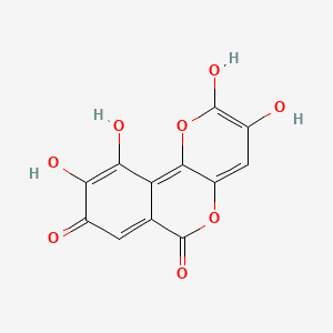 Chemical structure of Galloflavin