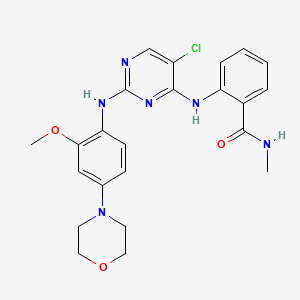 Chemical structure of TAE226(NVP-TAE226)