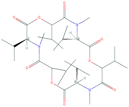 Chemical structure of Fusafungine