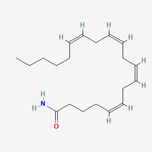 Chemical structure of Arachidonoyl amide