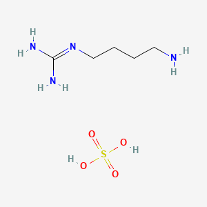 Chemical structure of Agmatine sulfate