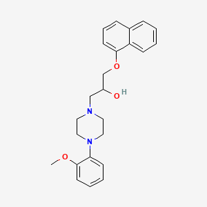 Chemical structure of Naftopidil