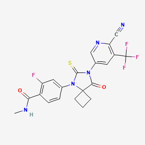 Chemical structure of ARN-509