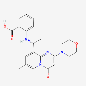 Chemical structure of AZD6482