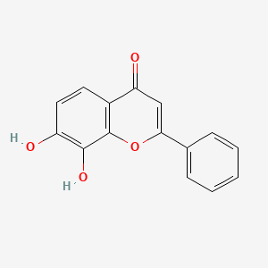 Chemical structure of 7,8-Dihydroxyflavone