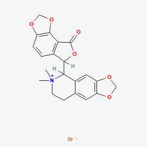 Chemical structure of (-)-Bicuculline methobromide